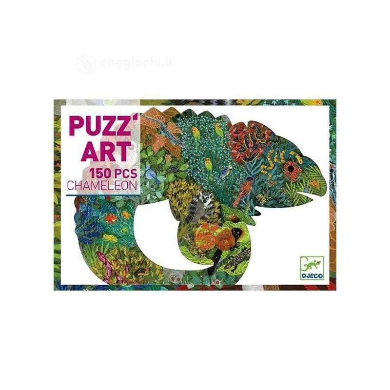  PUZZLE ART puzz'art DJECO camaleonte CHAMALEON 150 pezzi DJ07655 età 6+

CAMALEONTE